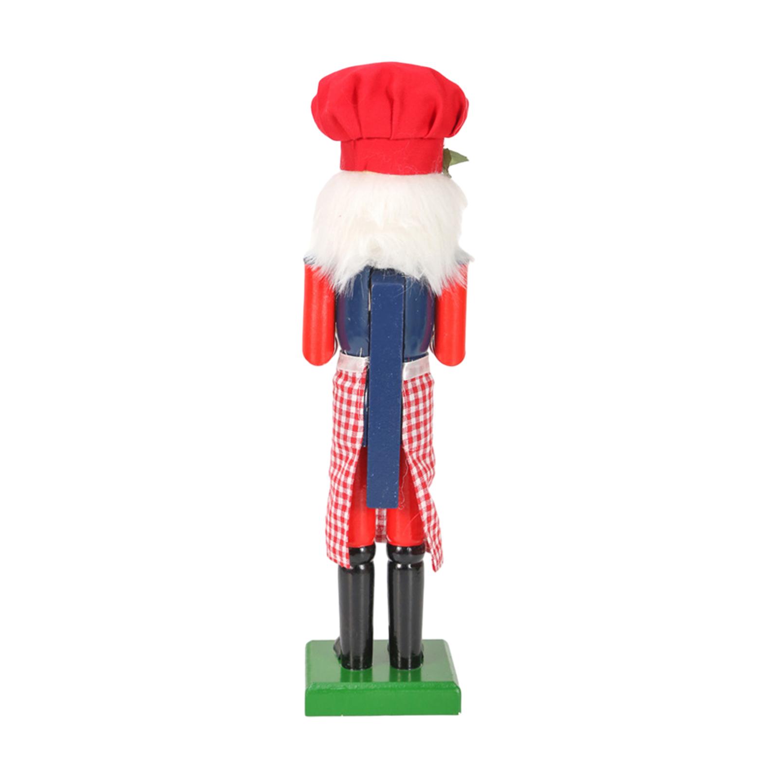 Nutcracker Figurine - Enfeite de Quebra-Nozes de Madeira de