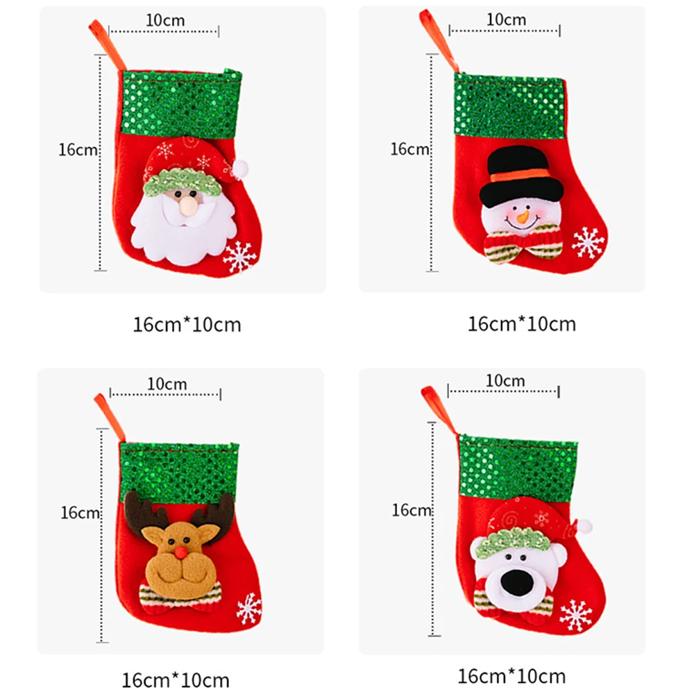 Christmas Stocking Hanging - Meia de Natal, saco de doces