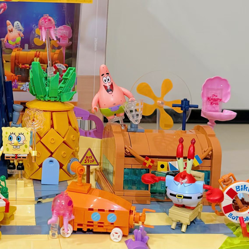 Area X Bob Esponja Calça Quadr - Lego Set Technic avaliação e preço