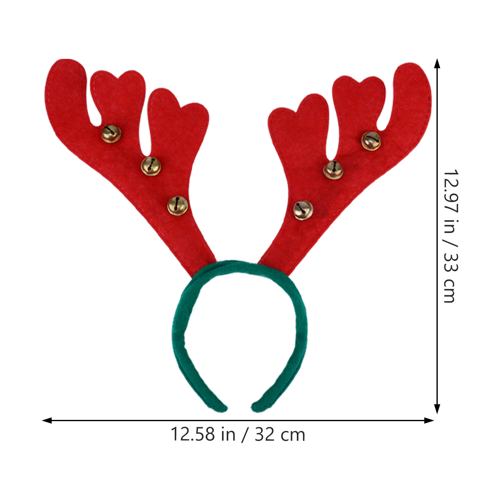 8 Peças de Tiara de Chifres, F - Reindeer Antlers Headband avaliação e preço