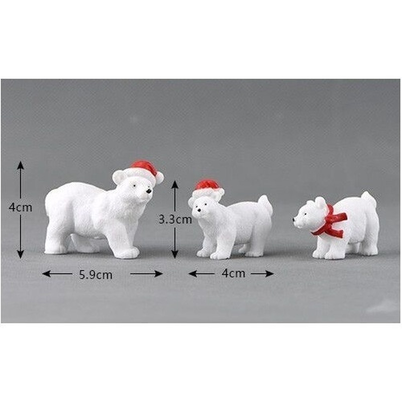 3 Pçs/set Animal Em Miniatura  - Nutcracker Figurine avaliação e preço