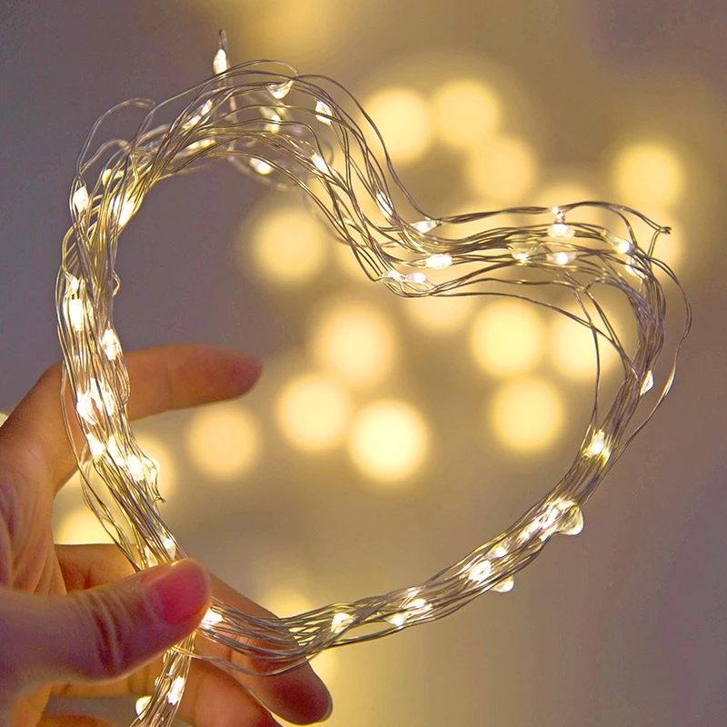 Guirlanda de Luzes LED de Cobr - Led Fairy String Lights avaliação e preço