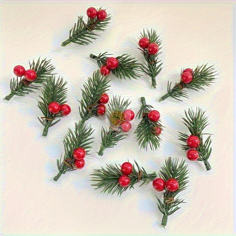 20 peças de galhos de pinheiro - Christmas Tree Artificial avaliação e preço