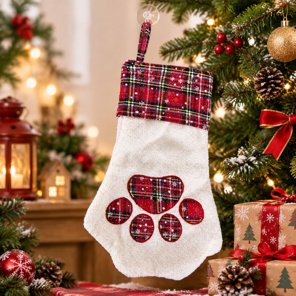 Presentes de Natal, Meia de Na - Christmas Stocking Hanging avaliação e preço