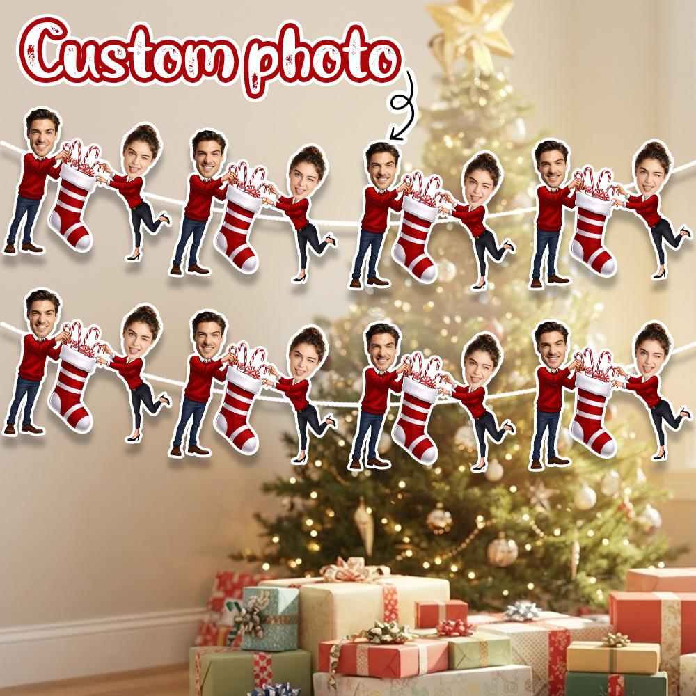 Guirlanda de Natal Personaliza - Christmas Stocking Hanging avaliação e preço